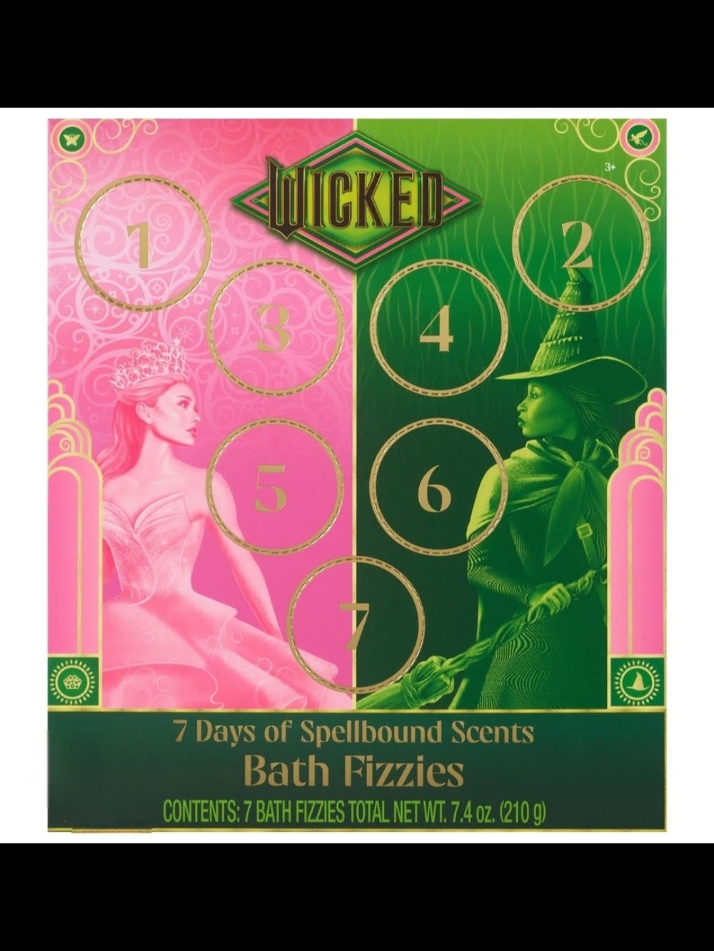 Wicked Bath Fizzers Set Of 7
